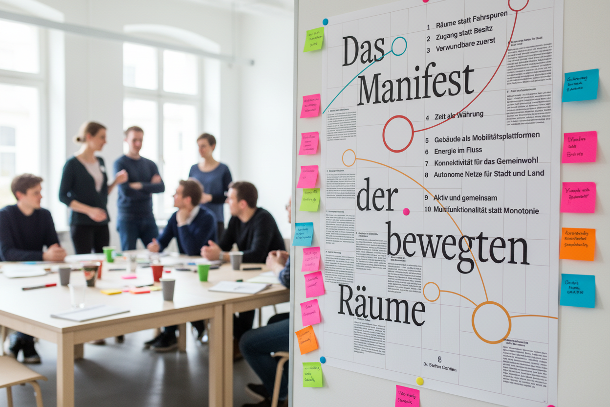 Mobility Report Poster Workshop Mock-up